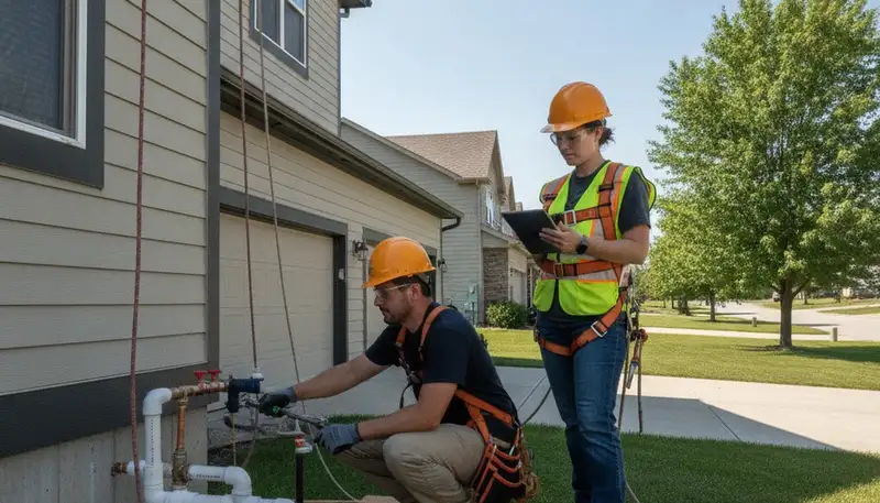 Plumbing repair service in Des Moines, IA for residential and commercial plumbing issues