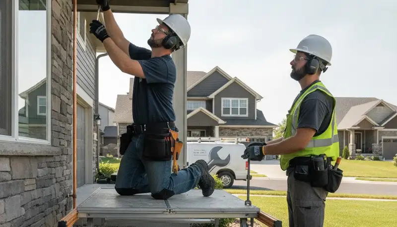 Professional plumber repair service in Des Moines, IA for residential plumbing issues