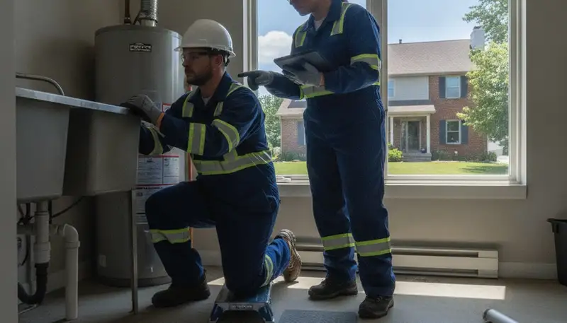 Des Moines, IA plumbing repair service truck for residential and commercial plumbing emergencies