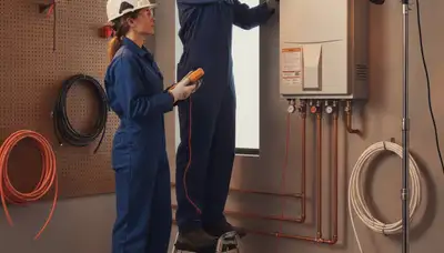 Tankless water heater service for Des Moines, IA homes by On Call Plumbers