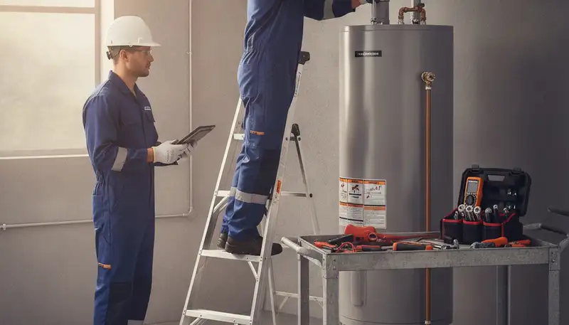 Water heater repair service in Des Moines, IA for reliable hot water in homes and winter months